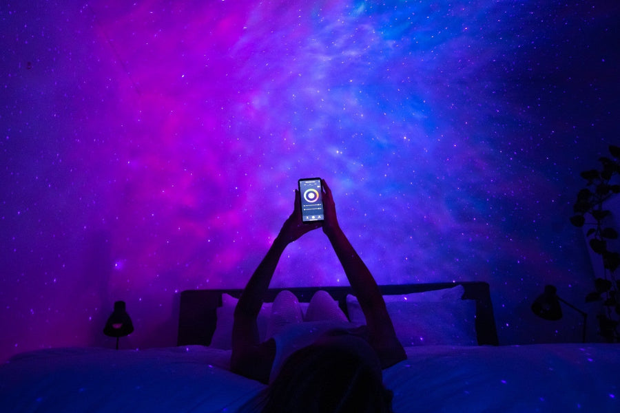 SpaceBuddy™ Galaxy Projector – Galaxy Star Lamps